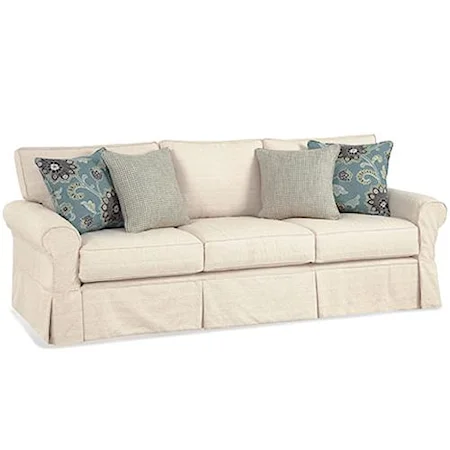 Casual Grande Sofa with Rolled Arms